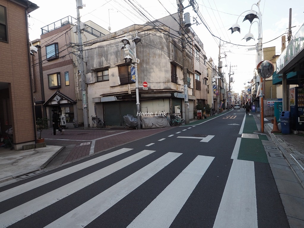 上板橋カーネル　前面道路